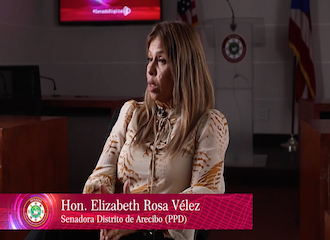 La senadora del Distrito de Arecibo, Elizabeth Rosa Vélez nos habla sobre sus iniciativas para atender las situaciones apremiantes de las comunidades que representa, entre otros temas.